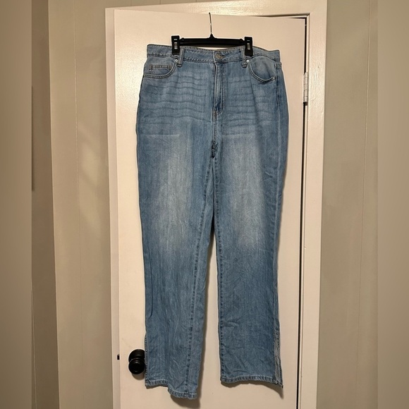 Zenana side slit jeans size 30 - Picture 5 of 11